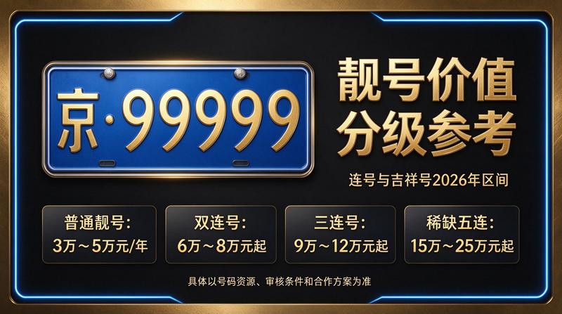 北京京牌车牌照租赁服务展示